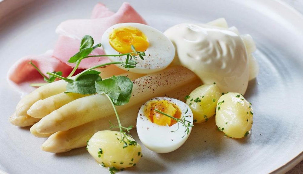 Asperges van Restaurant de oase